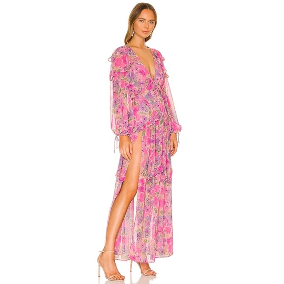 For Love and Lemons Annie Maxi Dress - Picture 11 of 16